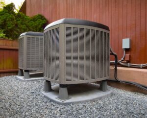 AC systems outside of house